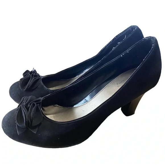 Croft & Barrow Sole (sense)ability black heels size 8 - Picture 1 of 7